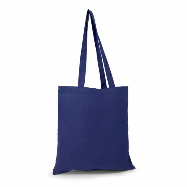 Rabia Cotton shopping bag navy blue