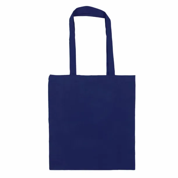 Rabia Cotton shopping bag navy blue