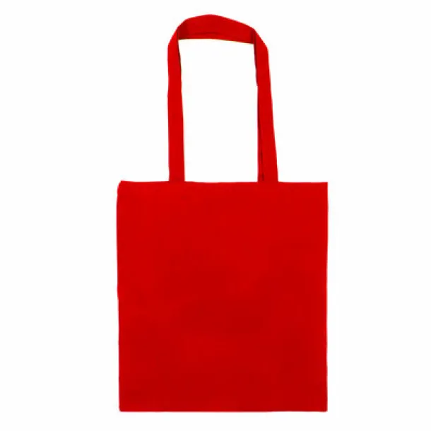 Rabia Cotton shopping bag red