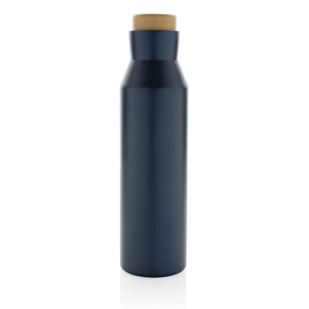  Gaia vakuum boca od RCS certificiranog recikliranog nehrđajućeg čelika, 600 ml - XD Collection Plava