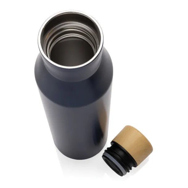  Gaia vakuum boca od RCS certificiranog recikliranog nehrđajućeg čelika, 600 ml - XD Collection Plava