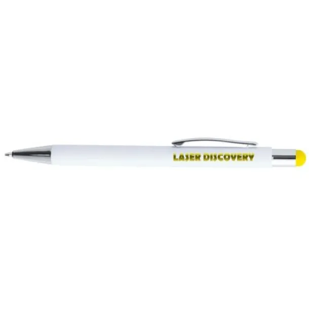  Ball pen, touch pen yellow