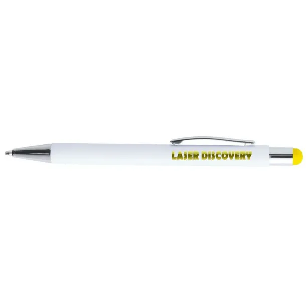  Ball pen, touch pen yellow