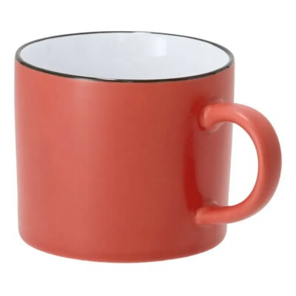  Ceramic mug 400 ml red