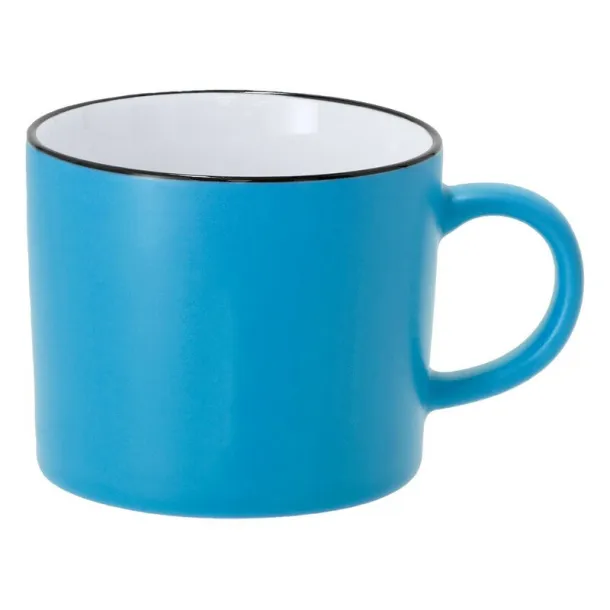  Ceramic mug 400 ml light blue