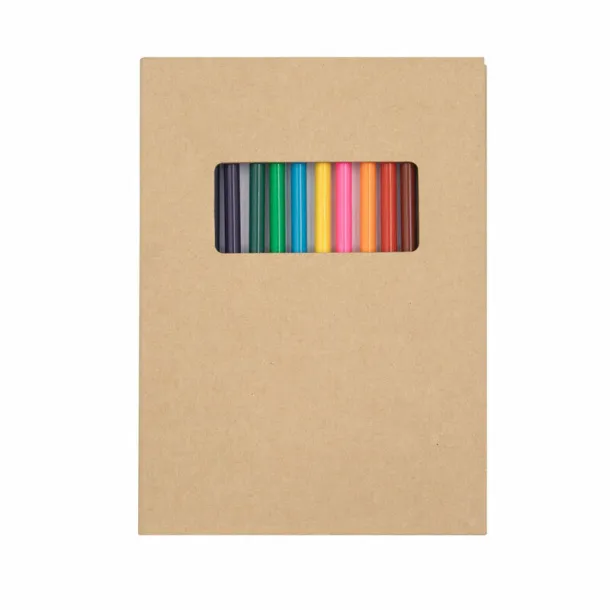 Paddy Coloured pencil set, notebook neutral