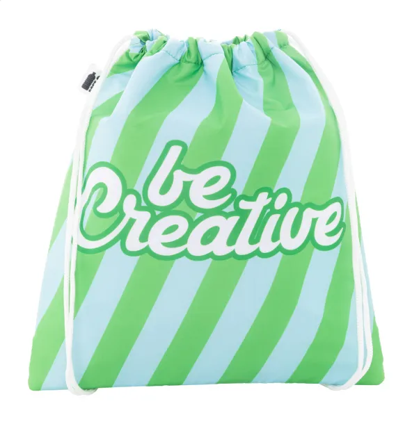 CreaCool Draw Kids custom cooler drawstring bag for kids White