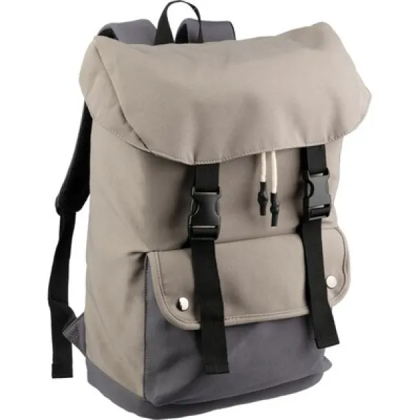  Laptop backpack 15" light brown