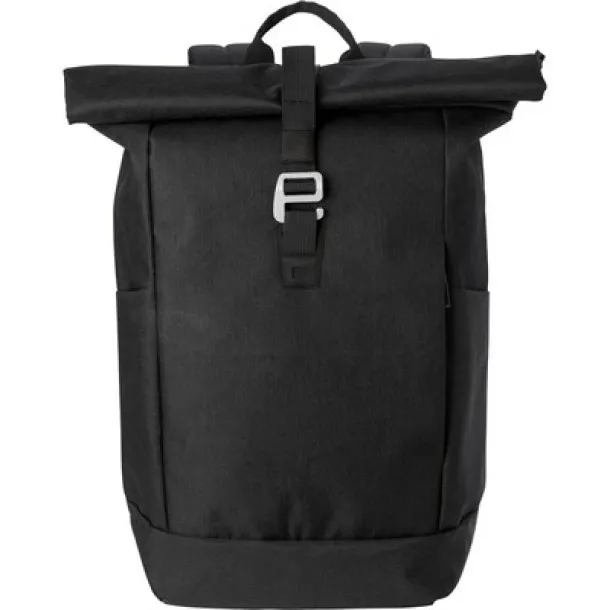  Rolltop backpack black