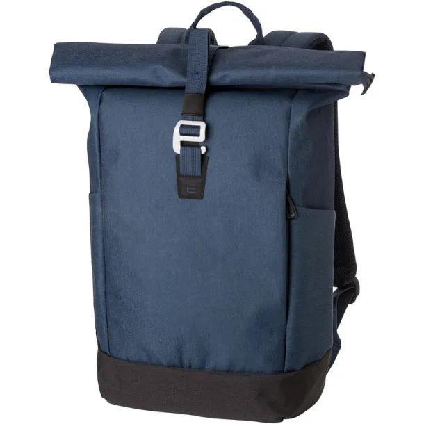  Rolltop backpack navy blue