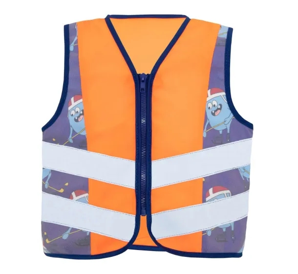 ACTION CHILDREN’S SAFETY VEST (CO2 NEUTRAL) - ACTION - Korntex Hi-Vis Orange Ice Hockey