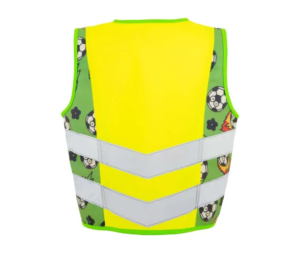 ACTION dječji sigurnosni prsluk (CO2 neutralan) - Korntex Hi-Vis Yellow Soccer