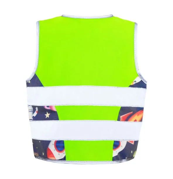 ACTION CHILDREN’S SAFETY VEST (CO2 NEUTRAL) - ACTION - Korntex Neon Green UFO