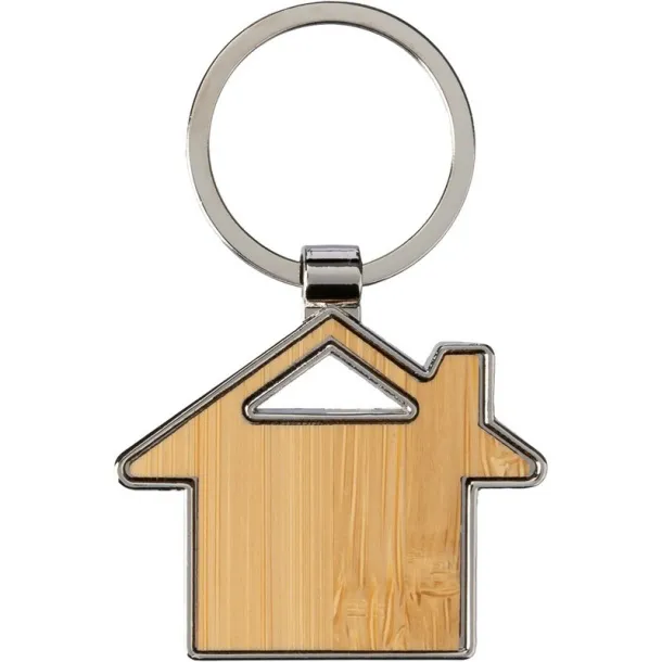  Keyring "home" brown