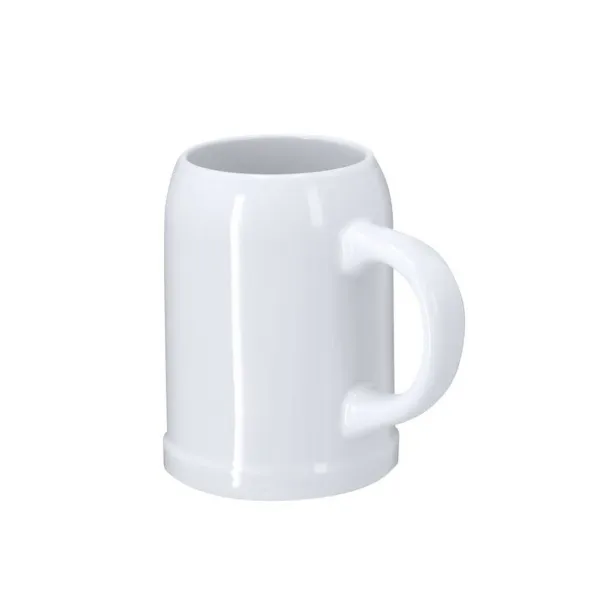  Ceramic mug 500 ml white