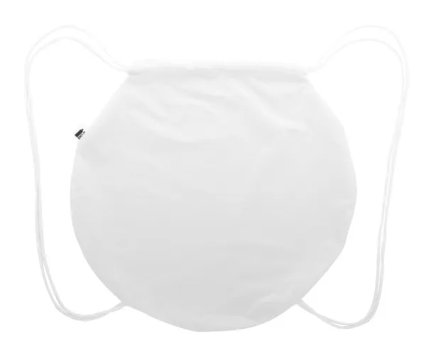 CreaDraw Circle custom drawstring bag White