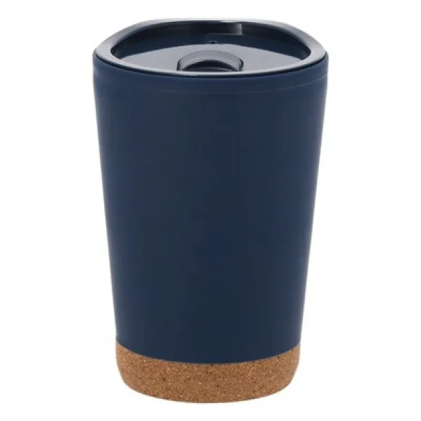  Termo šalica s plutenim detaljem, 260 ml navy blue