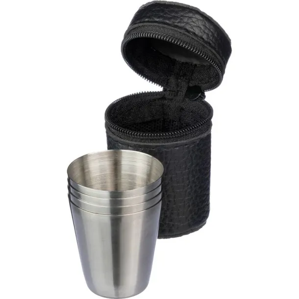  Set metalnih čaša Crna