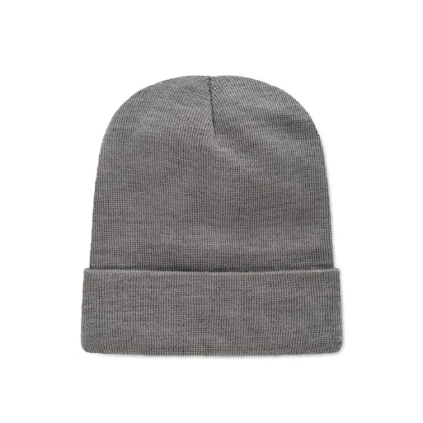 CAPNIT Unisex beanie RPET polyester stone grey