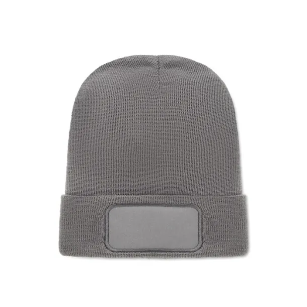 CAPNIT Unisex beanie RPET polyester stone grey