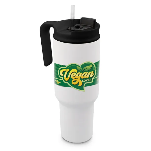 AIR GIFTS ONLY Thermo mug 1100 ml Air Gifts with ergonomic handle white