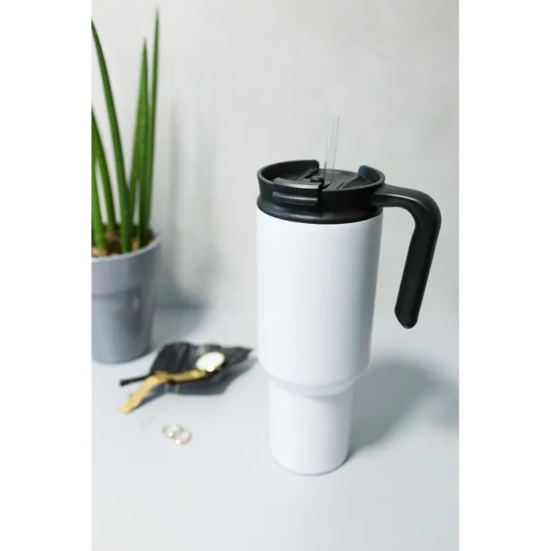AIR GIFTS ONLY Thermo mug 1100 ml Air Gifts with ergonomic handle Bijela