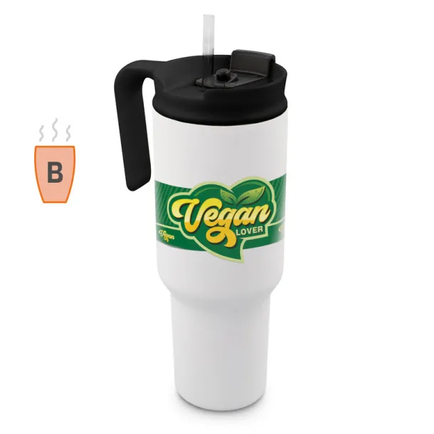 AIR GIFTS ONLY Thermo mug 1100 ml Air Gifts with ergonomic handle white