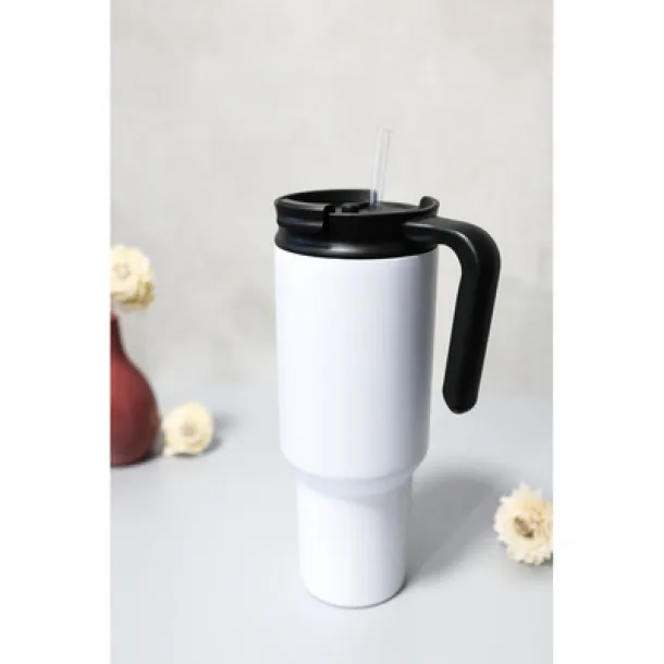 AIR GIFTS ONLY Thermo mug 1100 ml Air Gifts with ergonomic handle Bijela