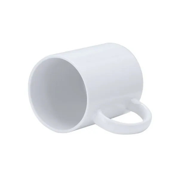  Ceramic mug 350 ml white