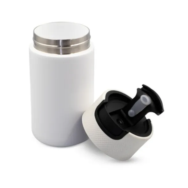 AIR GIFTS NABILA Thermo mug 400 ml with ceramics Bijela