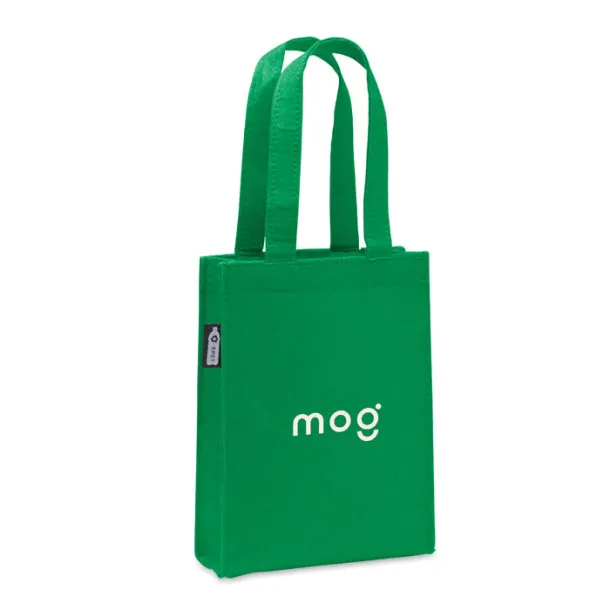 FELTOTE Small RPET felt gift bag Green