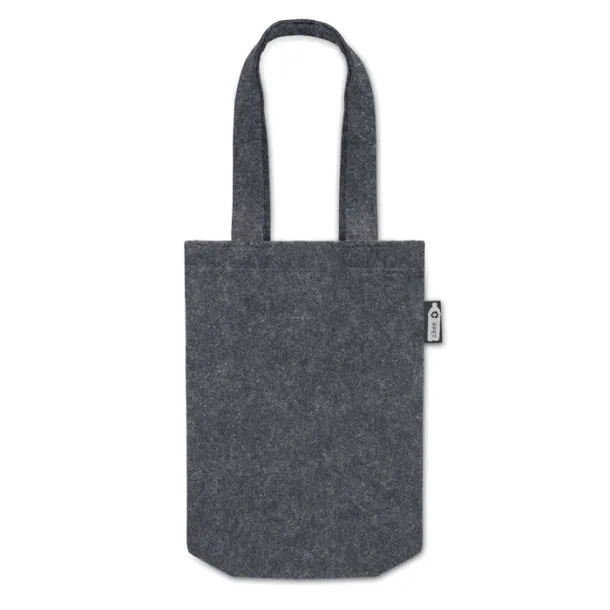 FELTOTE Small RPET felt gift bag stone grey