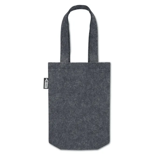 FELTOTE Small RPET felt gift bag stone grey