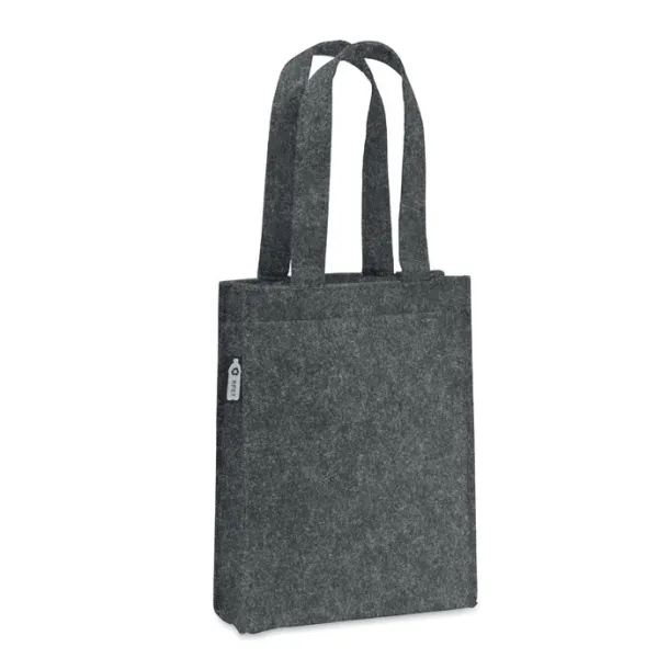 FELTOTE Small RPET felt gift bag stone grey