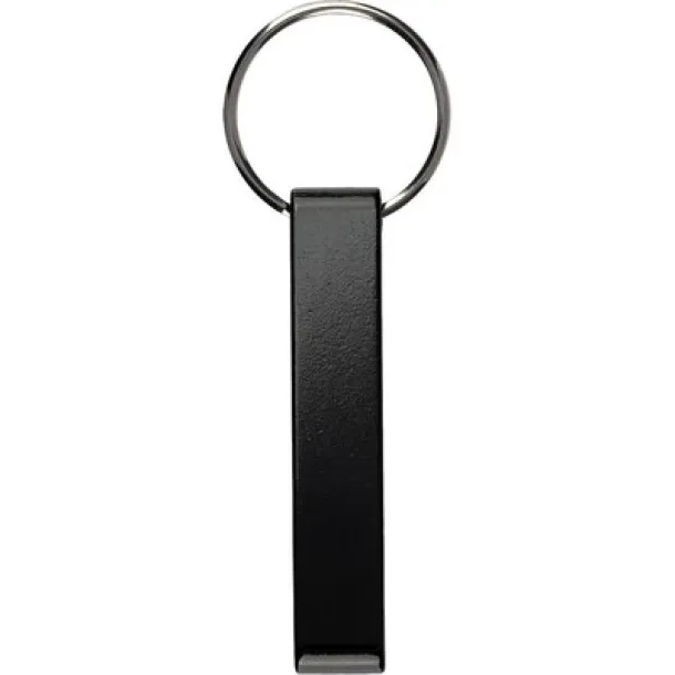  Keyring, bottle opener black