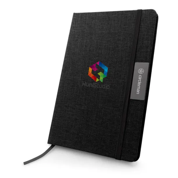 Raysha RPET notebook A5 black