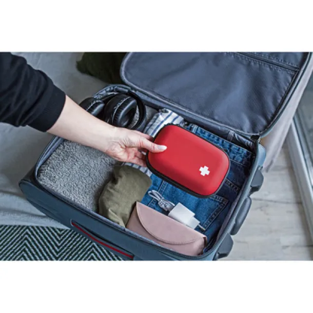 Bao First aid kit in pouch, 45 pcs Crvena