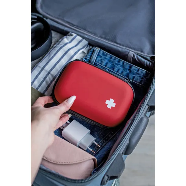 Bao First aid kit in pouch, 45 pcs Crvena