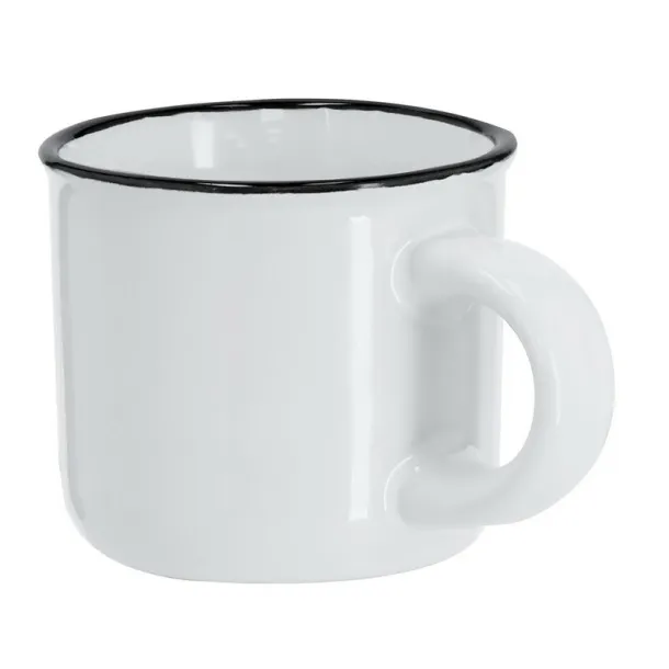  Ceramic mug 85 ml Crna
