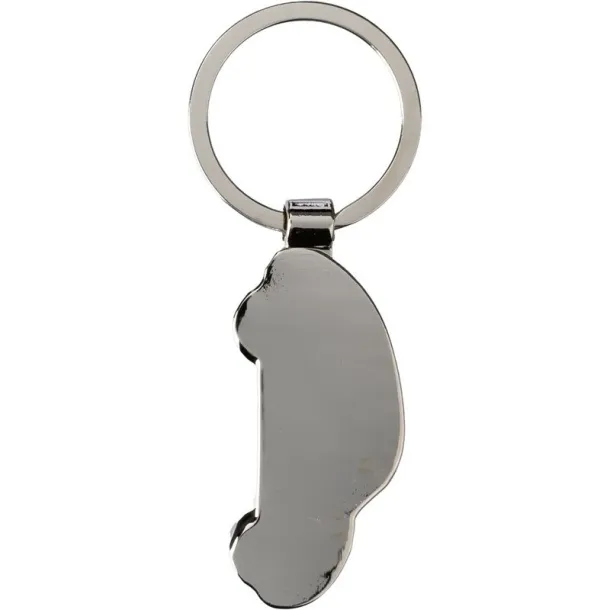  Keyring "car" brown