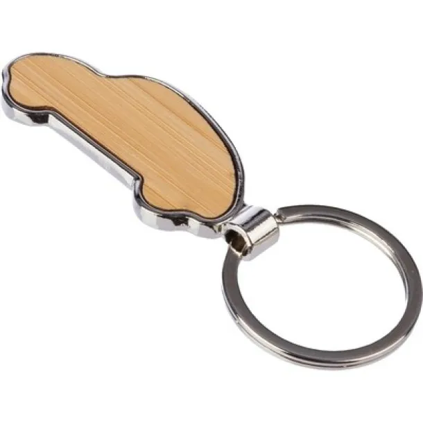  Keyring "car" brown