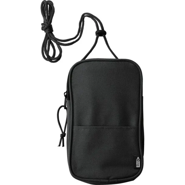  Shoulder bag, pouch RPET Crna