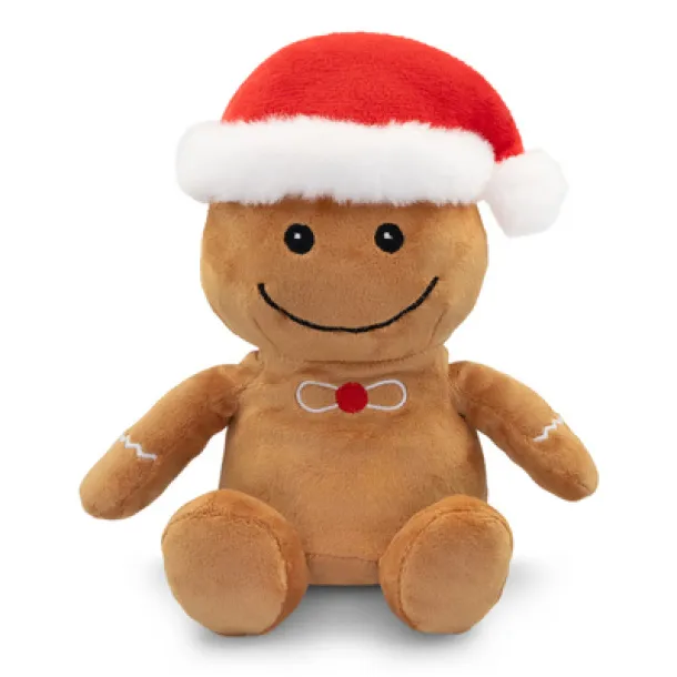 PEBBLES Plush gingerbread man brown