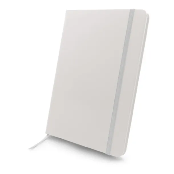 Roderick Notebook A5, recycled PU white