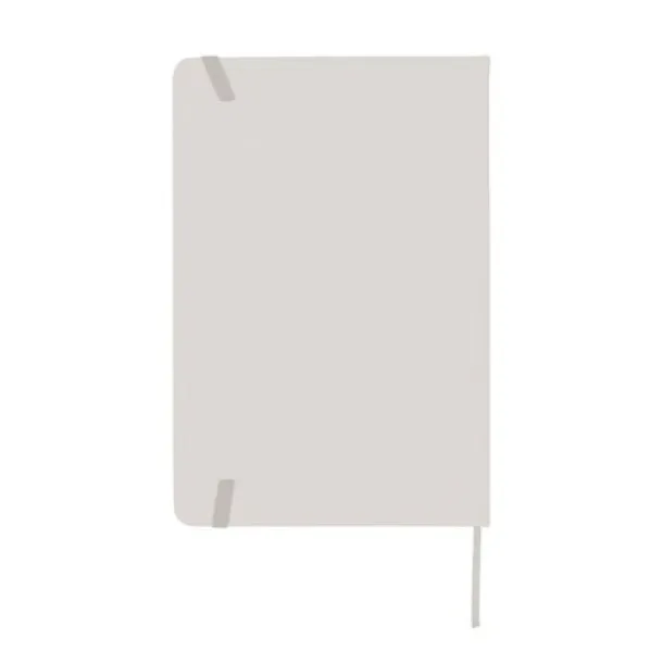 Roderick Notebook A5, recycled PU white