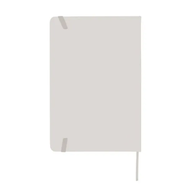 Roderick Notebook A5, recycled PU white