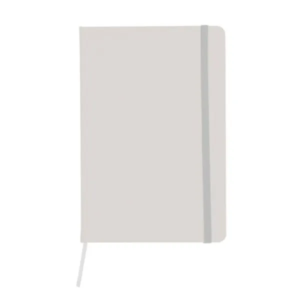 Roderick Notebook A5, recycled PU white