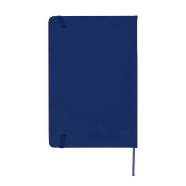 Roderick Notebook A5, recycled PU navy blue