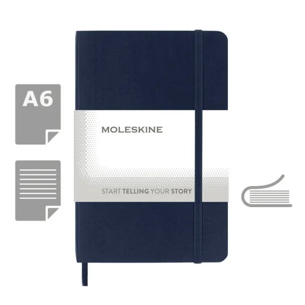  MOLESKINE Notebook approx. A6 dark blue