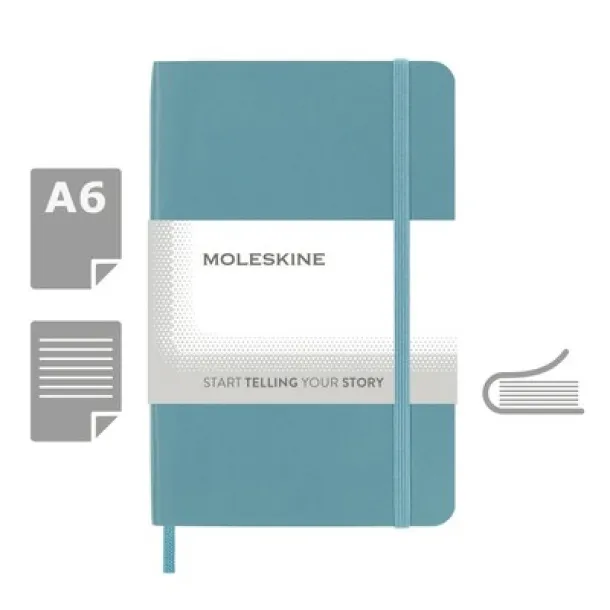  MOLESKINE notes, cca A6 turquoise